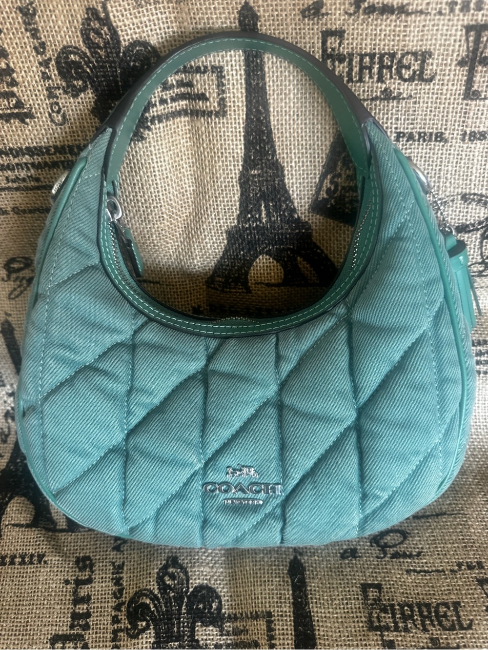 Coach Carmen Mini Crossbody Bag Green